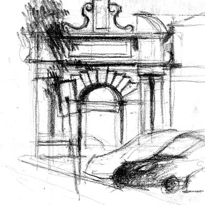 A few old sketches from Urbino