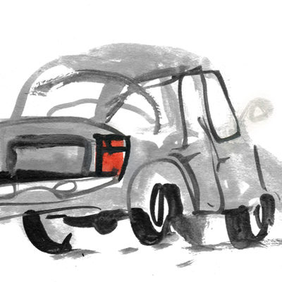 Car sketch