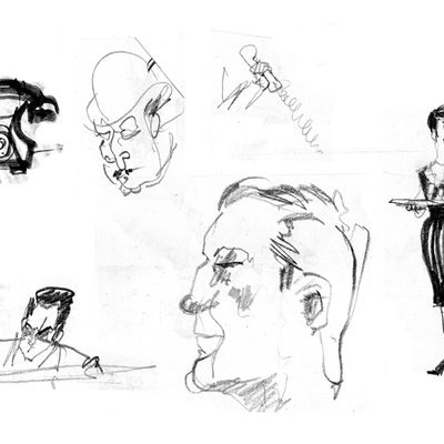 Collection of small sketches