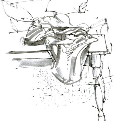 Drape sketch