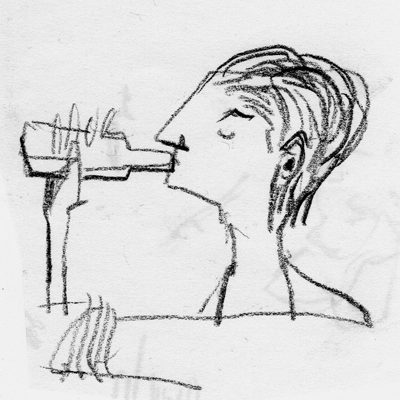 Drinking guy