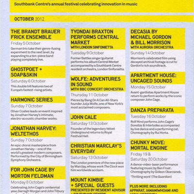 Ether festival leaflet