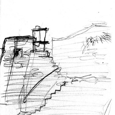 Falmouth seaside, six sketches