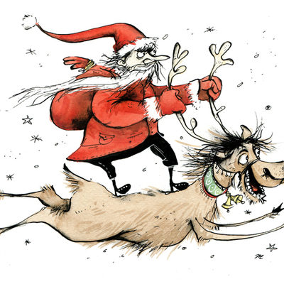 Flying Santa