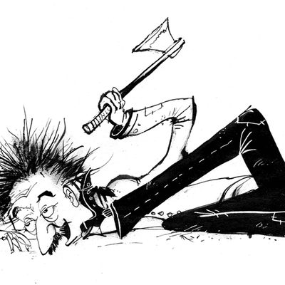 Hatchet for a flea