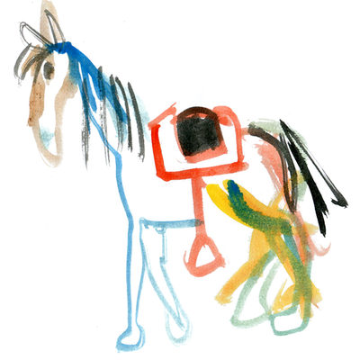 Horse from Trier's Melancholia