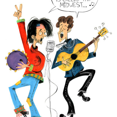 Singing with Bob Dylan