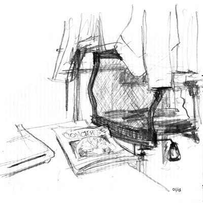 Sketch from a room