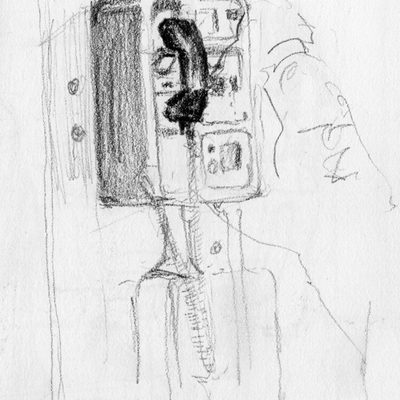 Sketch from East Croydon railway station