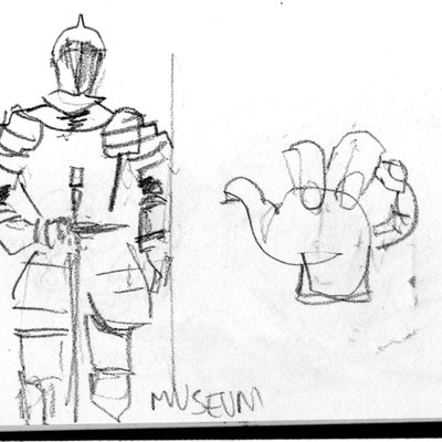 Sketches from Norwich and Norwich castle (TBC)