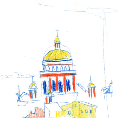 Sketches from St.Petersburg