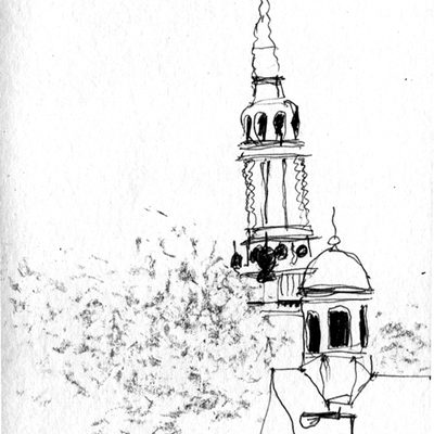 Sketches from Upper Street