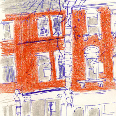 Street sketch