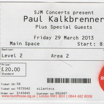 Tickets to Paul Kalkbrenner