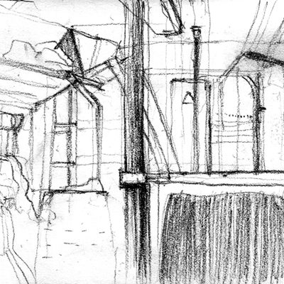 Train sketch