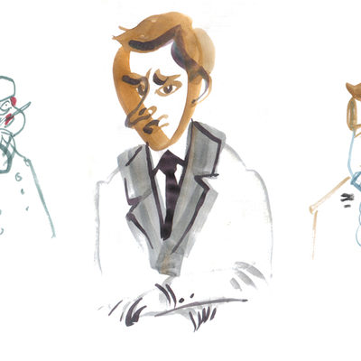 Various sketches from movies