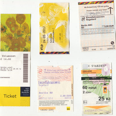 Various tickets