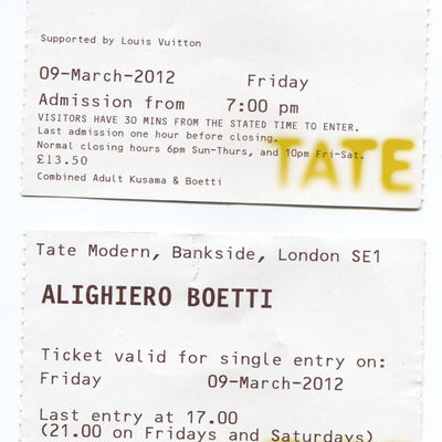 Yayoi Kusama and Alighiero Boetti shows at Tate Modern