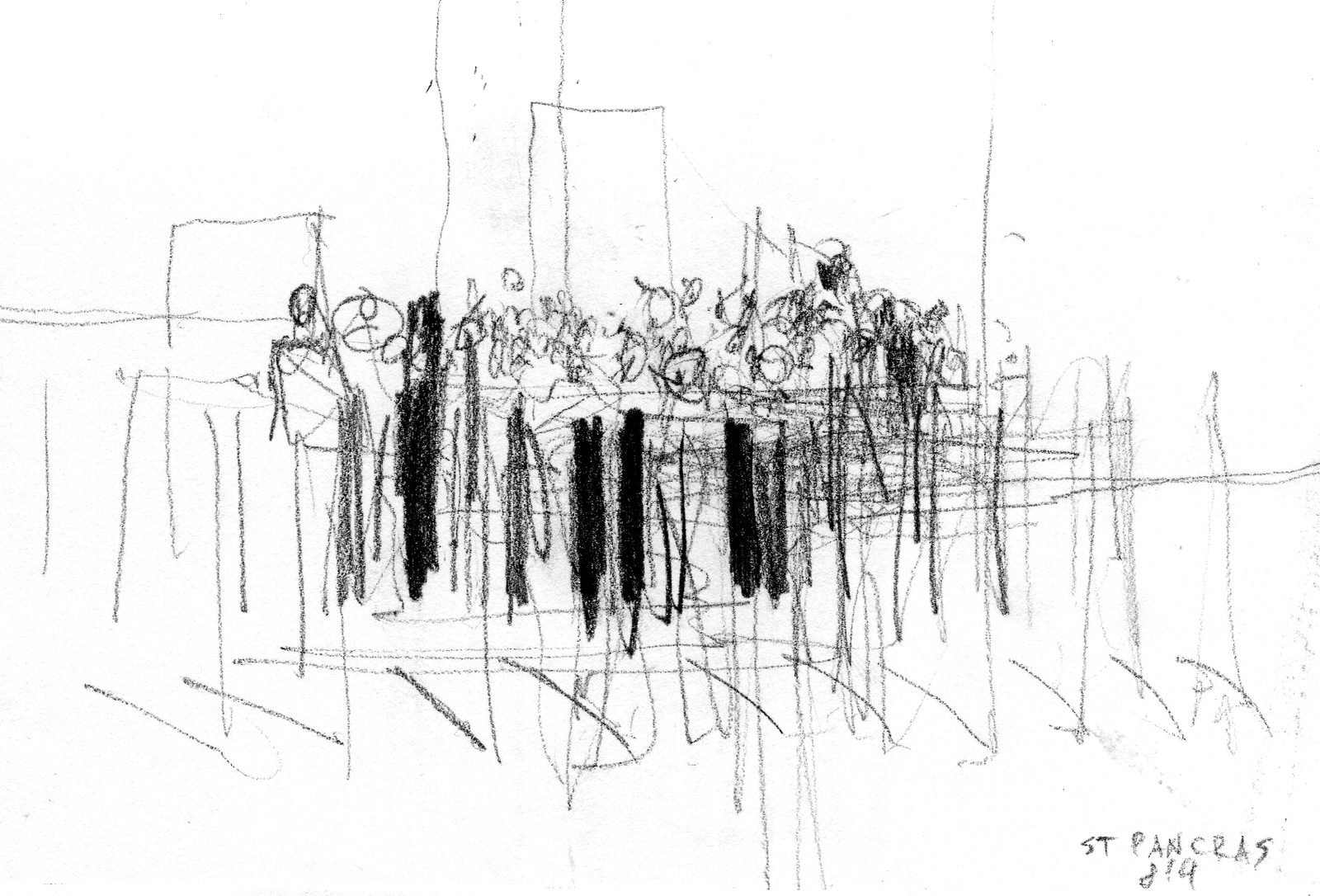 Crowd tracking experiment, image 3