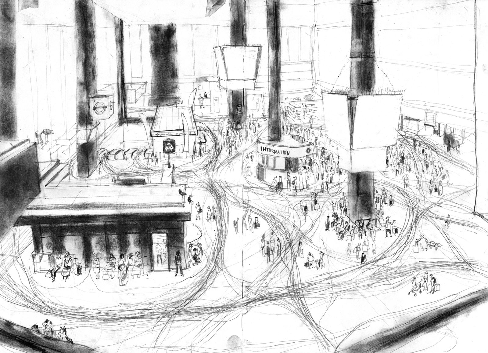 Euston station experiment: a study in motion, image 1