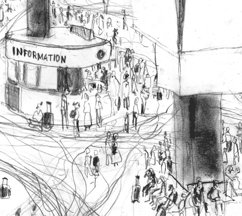 Euston station experiment: a study in motion, image 3