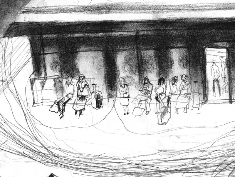 Euston station experiment: a study in motion, image 4