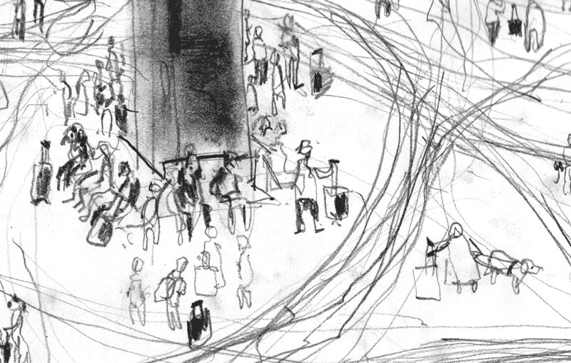 Euston station experiment: a study in motion, image 5