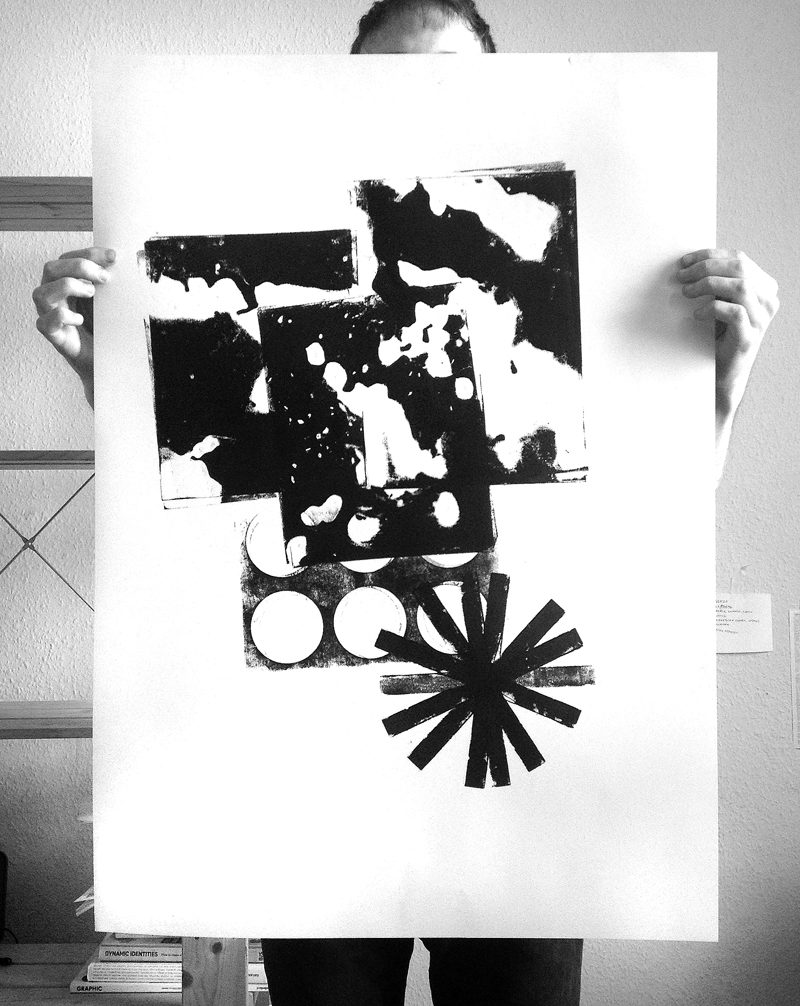 Random monoprints, image 3