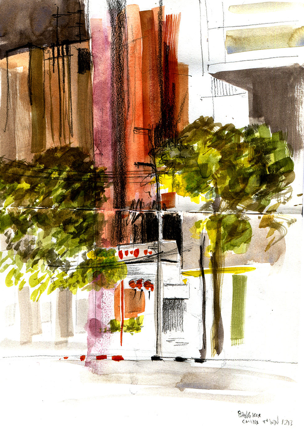 Travel sketches: Thailand, image 5