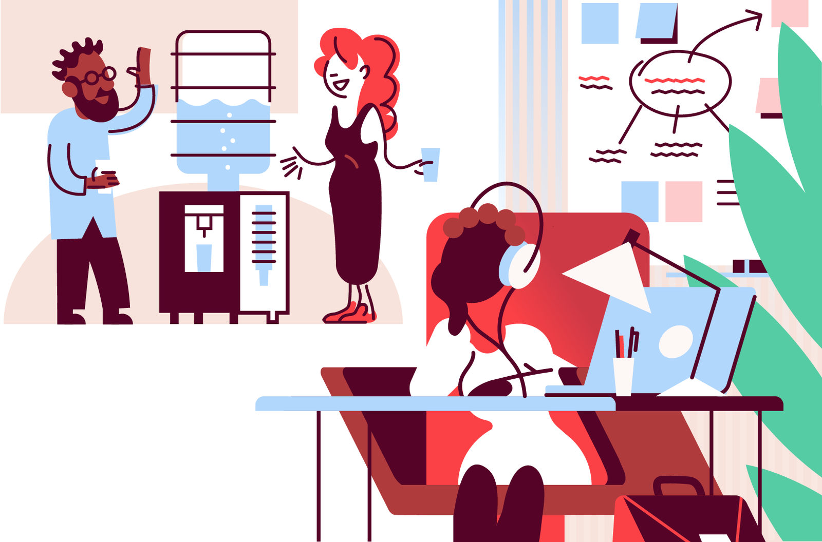 Friendships at work, image 1