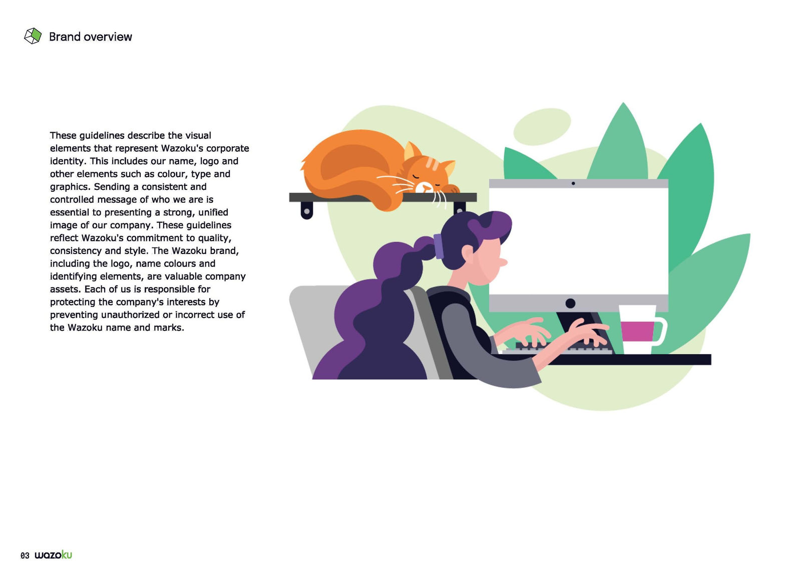Full rebranding and illustration style, image 9